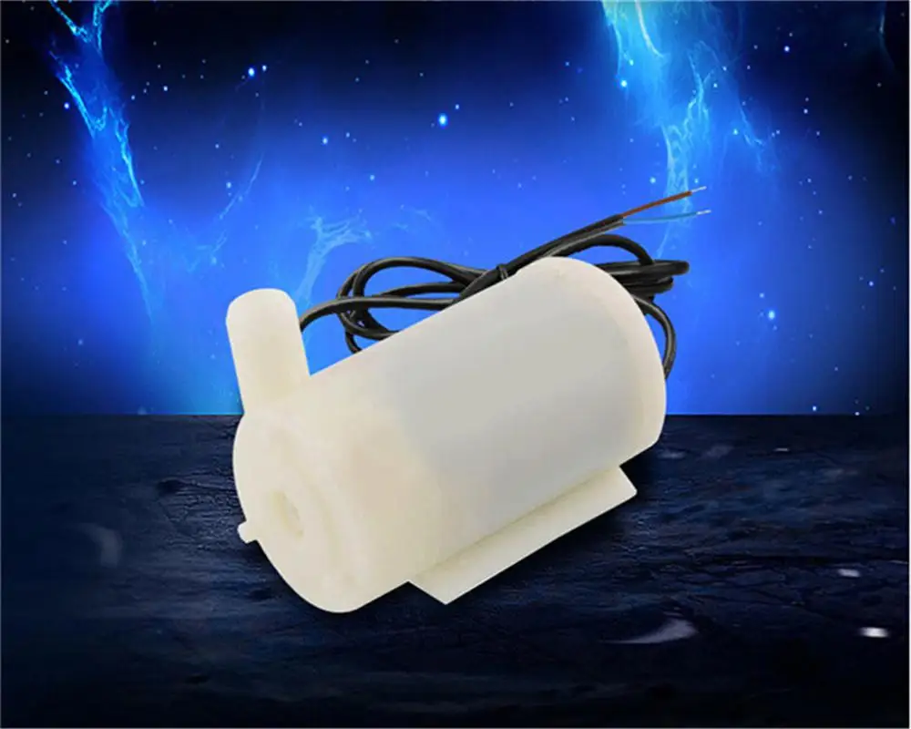 Погружной водяной микро насос LumiParty DC3V с низким уровнем шума моторный 100