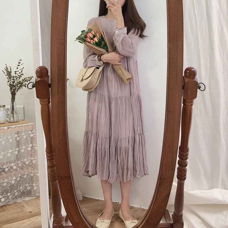 3 цвета Mihoshop Ulzzang Корейская женская модная одежда с круглым вырезом милое