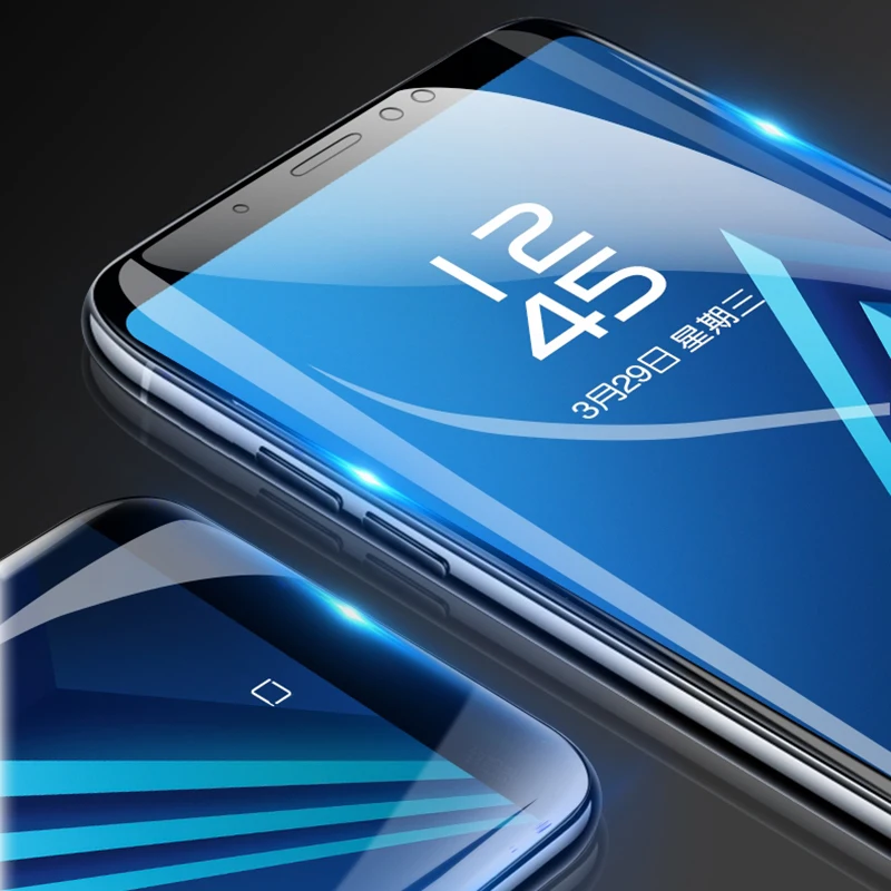 Мягкая защитная пленка для Samsung Galaxy S8 S8plus S9 S9plus S7 S7edge S6 edge Note 8 A8 2018 A720 A7 2017 матовая
