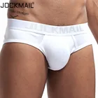 Мужское нижнее белье JOCKMAIL, белое, черное, серое нижнее белье из хлопка, размеры m-xxl