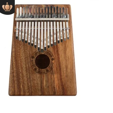 

Фанера из дерева акации пианино для большого пальца калимба 17 тонов пианино для начинающих вход портативный музыкальный инструмент пианин...