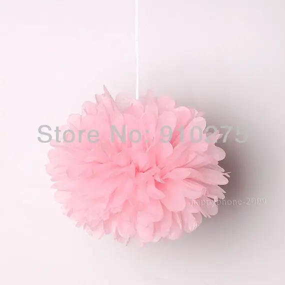 12 шт смешанные размеры розовые бумажные Цветочные помпоны для свадьбы дня