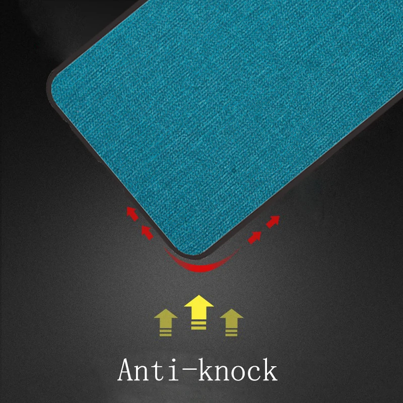 Luxury Soft Cloth Design Phone Case for Huawei P30 Shockproof TPU Frame Back Cover P20 Lite Pro |