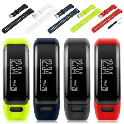 Сменный силиконовый ремешок для наручных часов Garmin Vivosmart HR|Смарт-аксессуары| |