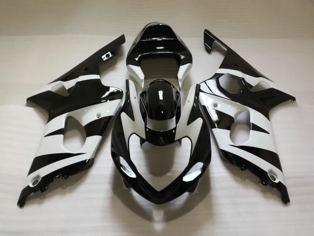 Набор обтекателей для литья под давлением GSXR600 750 01 02 03 GSXR 600 GSXR750 K1 2003 2001 2002 белый