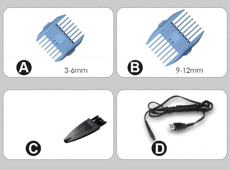 Перезаряжаемая Бритва для домашних животных профессиональная электрическая