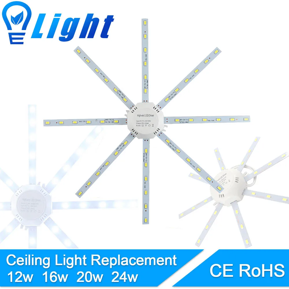 Светодио дный светодиодный источник света 220 В светодио потолочный светильник