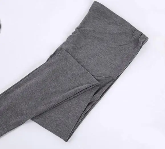 Очень большой размер 4XL/5XL летние Модальные Брюки для беременных высокая эластичная мягкая одежда на протяжении всей беременности Одежда для беременных - Цвет: dark grey