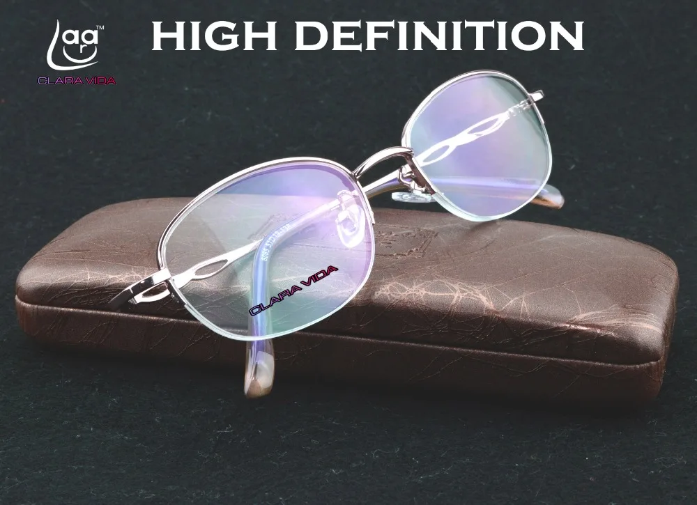 2019 женские очки для чтения Clear Vida роскошные высокой четкости с коробкой + 1 5 2 3 4|womens