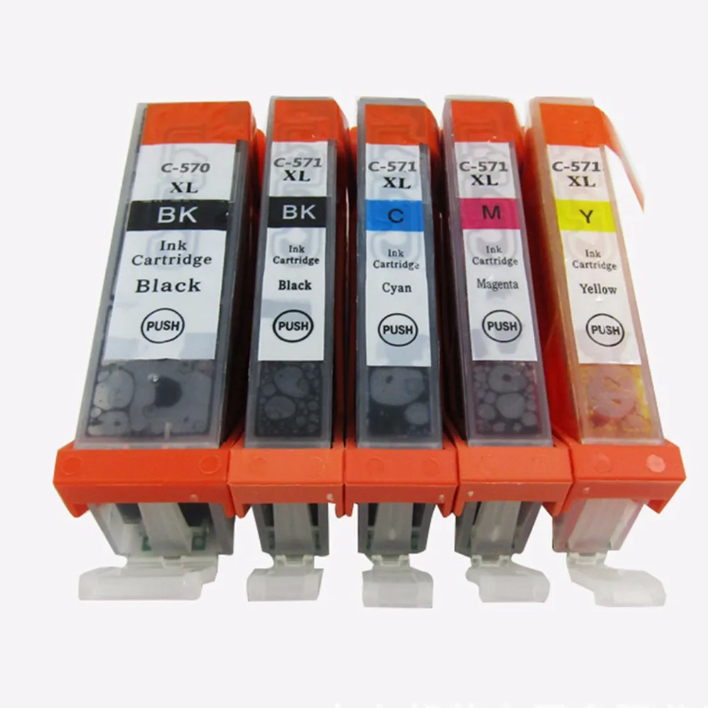 PGI570 PGI 570 570XL CLI 571 Замена чернильных картриджей для Canon MG6850 MG6851 MG6852 MG6853 MG7750 MG7751 MG7752|ink