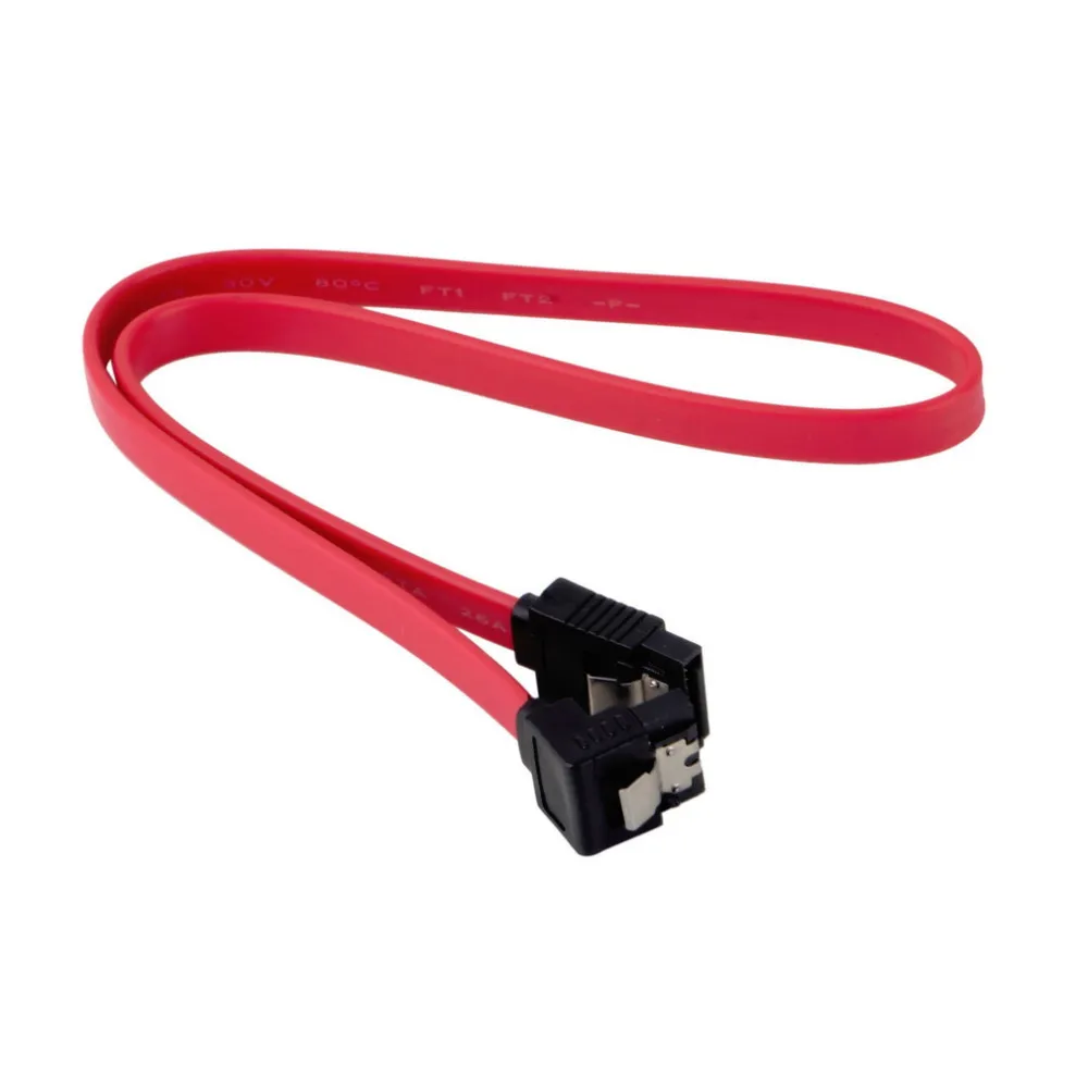 

SATA ATA RAID DATA HDD Hard Drive Signal Cable Straight-Right Angle New