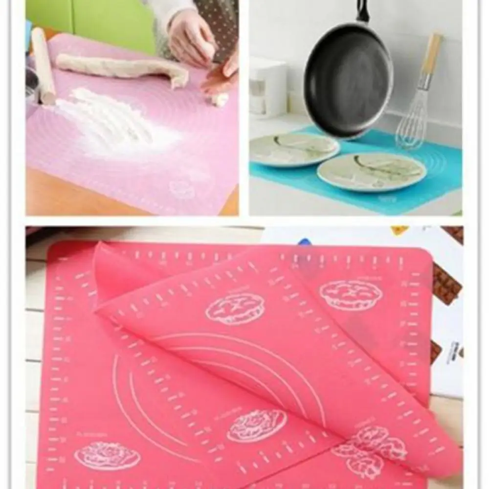 Выпечки силиконовые формы торт Fondant (сахарная) коврик для теста и помадки Роллинг