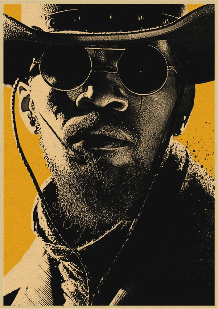 Классический фильм Django Unchained Квентин Тарантино Ретро плакат крафт-бумага кафе домашний декор стен Живопись