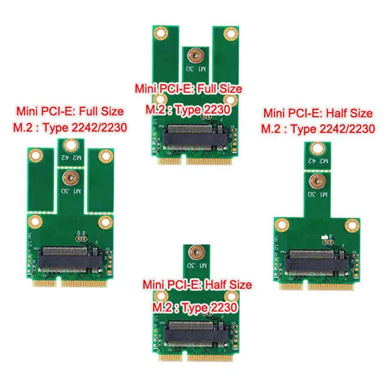 M.2 Ngff ключ E к Mini Pci-E Wifi Bluetooth 4 0 USB2.0 адаптер карта | Компьютеры и офис