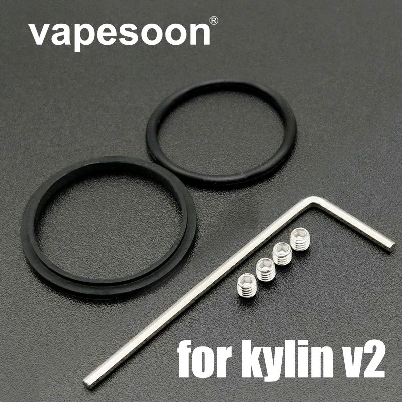 Паровой винт с уплотнительными кольцами для атомайзера kylin v2 уплотнительное
