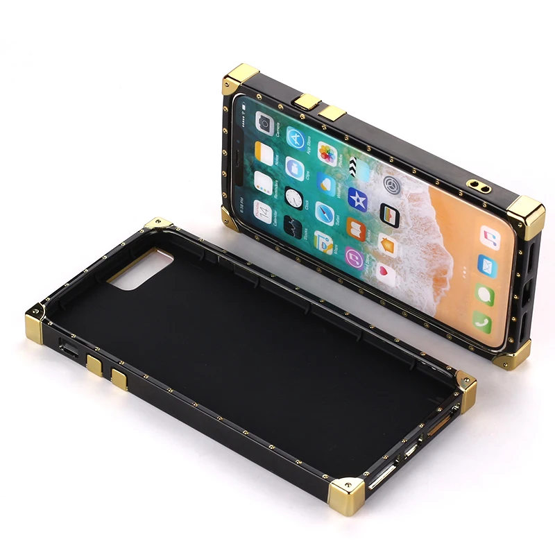 Для iPhone 11 Pro 6S XS Max XR 7 7Plus 8 8Plus X кожаный чехол для багажника тиснение золото персонализированное имя чехол для телефона