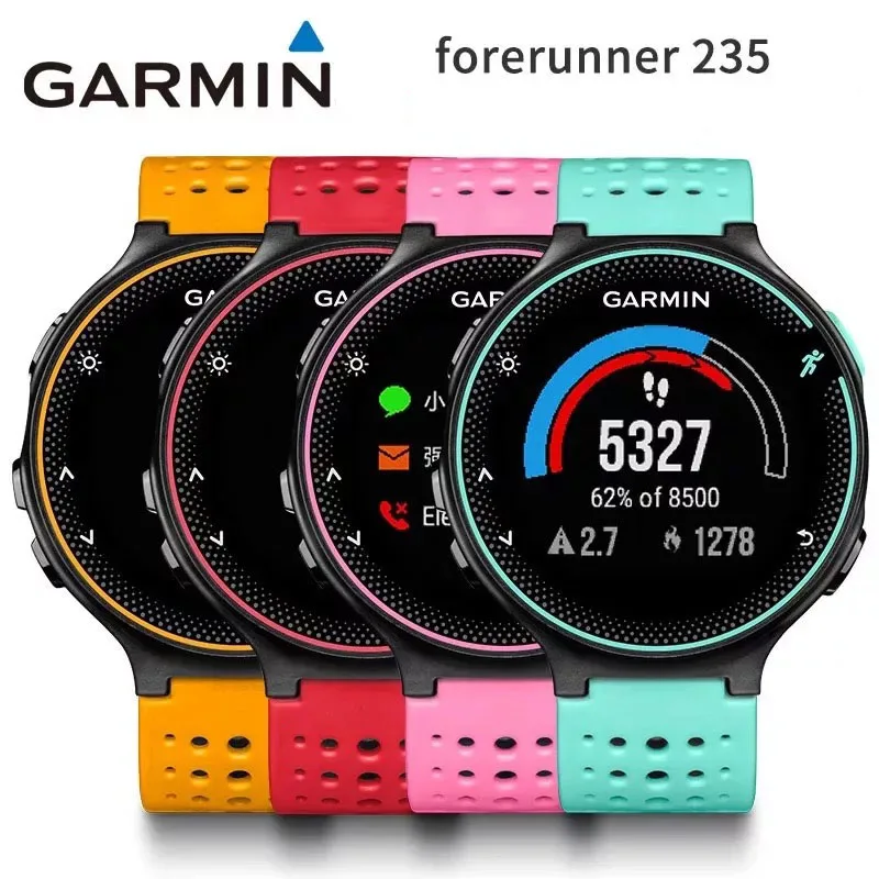 Смарт часы Garmin Forerunner235 с GPS + ГЛОНАСС многофункциональные спортивные наручные 5