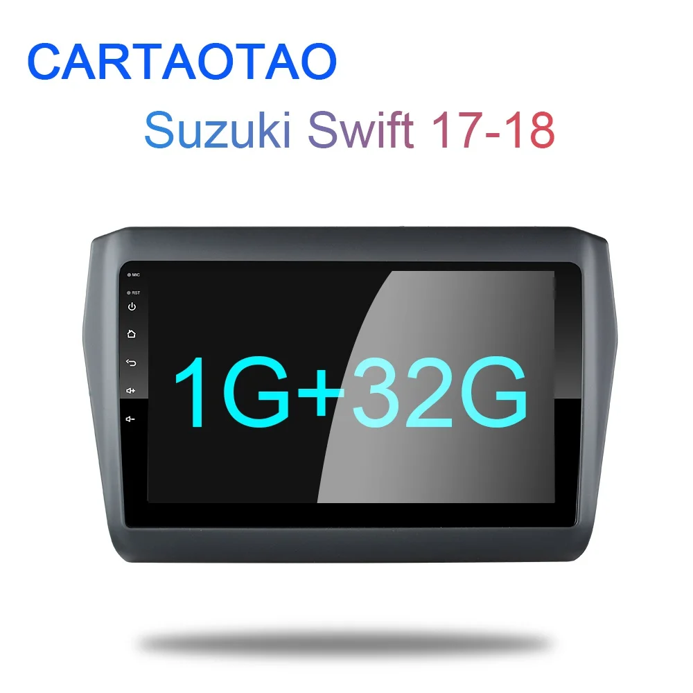 1G-32G 2G+ 32G " 2din Android 8,1 GO автомобильный dvd-плеер для Suzuki Swift автомобильный Радио gps навигация wifi BT плеер - Цвет: 1G-32G