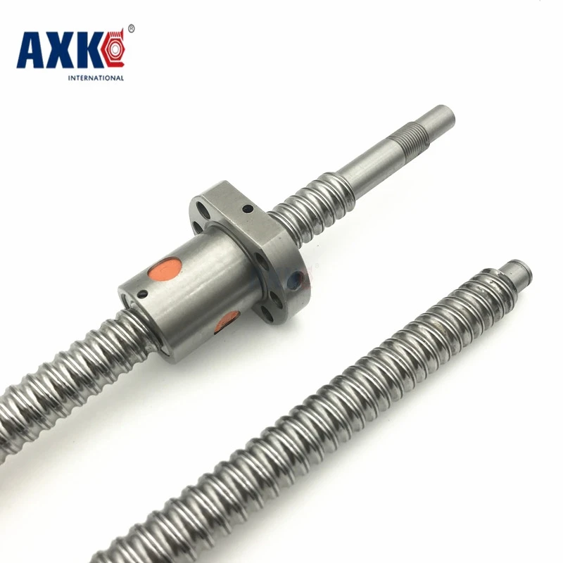 Axk Бесплатная доставка 16 мм 1605 шариковый винт рулонный 1 шт. Sfu1605 200 с фланец