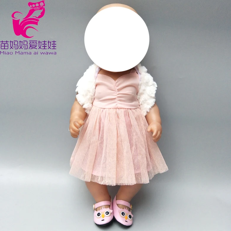 17 дюймов Одежда для новорожденных куклы спальный пижамный комплект 18 дюймов американская Кукла одежда брюки