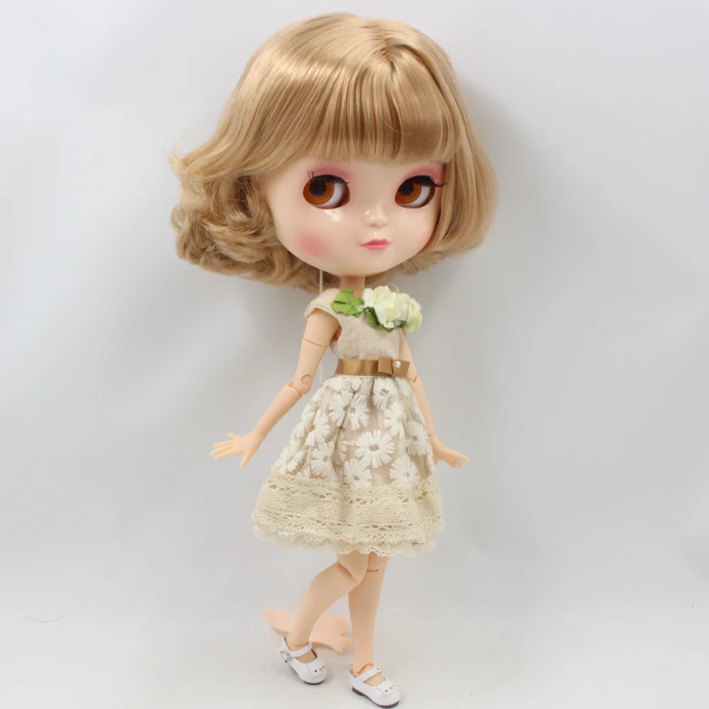 Ледяной DBS кукла серии No.02 с косметикой шарнирное тело 1/6 BJD OB24 платье для девочек в