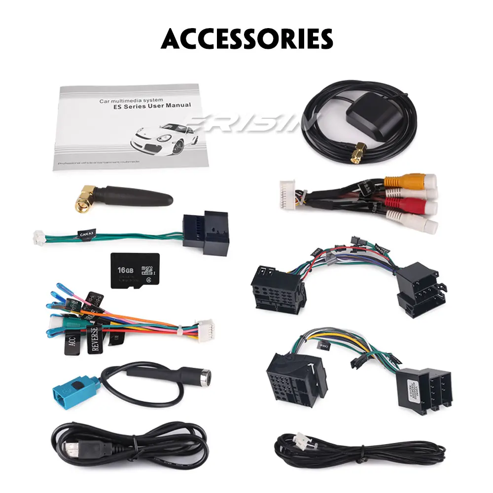 Erisin ES3863C 7 &quotAndroid 8 1 Quad core 2G Оперативная память PX30 автомобиля gps DAB + DVR Системы для W203