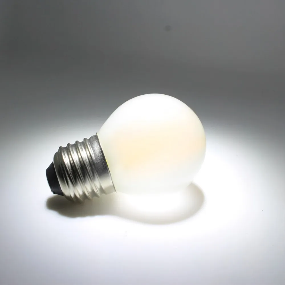 6x led e27 лампа диммер 110 v 220 v Матовая оболочка G45 типа «Свеча»), 2 Вт, 4 Вт, 6 Вт ламп накаливания bombilla Затемняющая энергосберегающая лампа для дома
