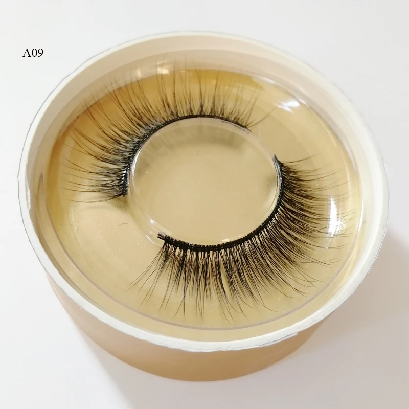 Накладные ресницы 3d норковые накладные натуральная длинная полоска без лишней