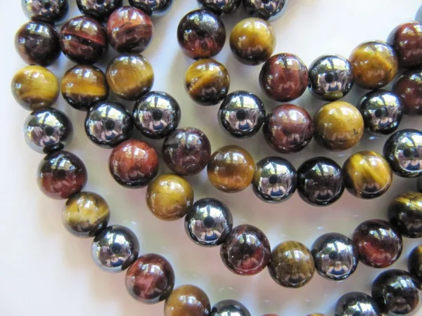 2017 модные настоящие металлические круглые блестящие бусины оптом 8 мм тигровый