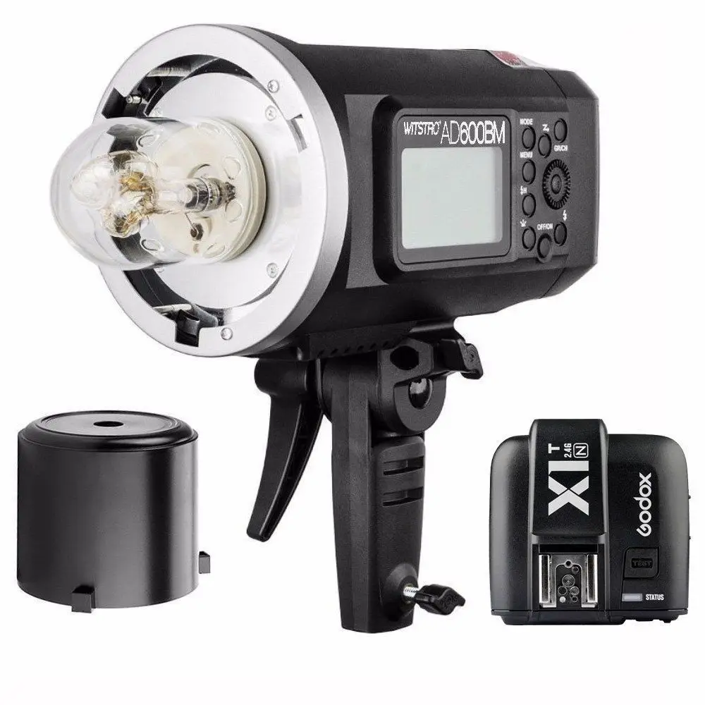 Беспроводная внешняя вспышка Godox AD600BM 600W HSS 2 4G + X1T N передатчик для Nikon|outdoor flash|godox