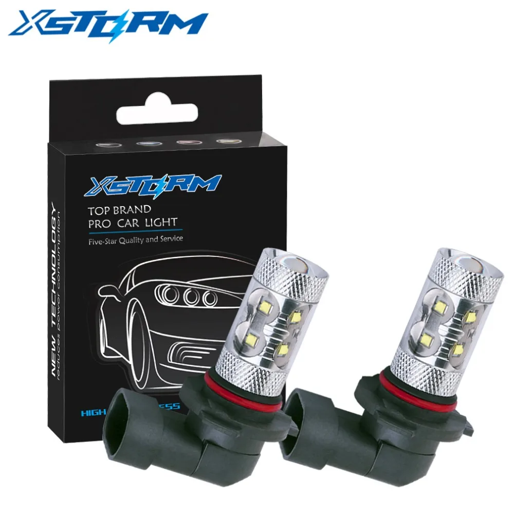 2 шт. 9005 Led 60 Вт Белый автомобилей Автомобильные противотуманные фары hb3