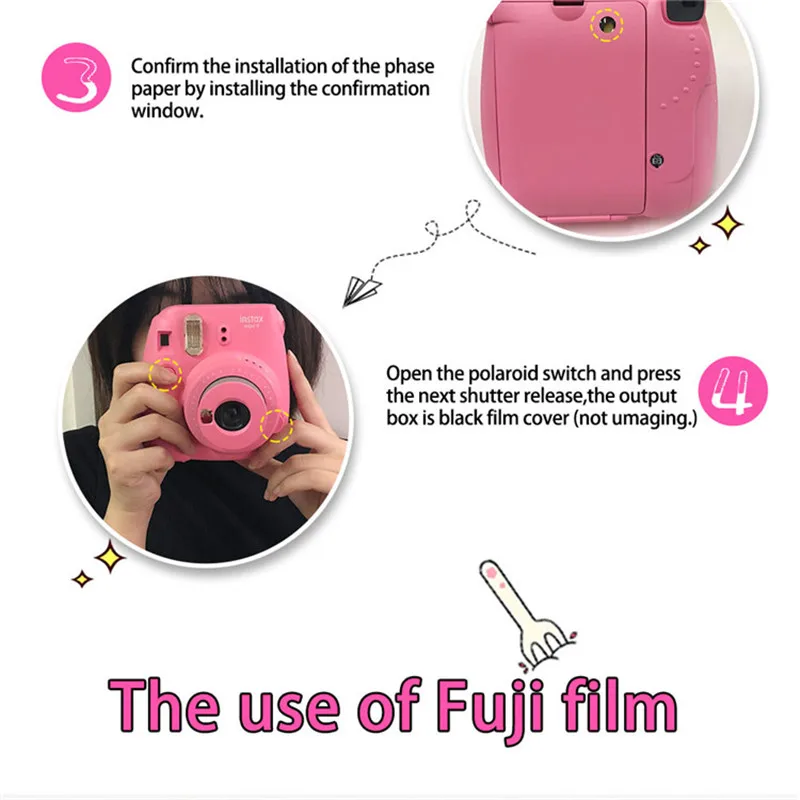 20 листов Fujifilm Instax Мини белая пленка+ жестяная коробка мгновенная фотобумага для Instax Mini 8 9 7s 9 70 25 50s 90 камера SP-1 2 камеры