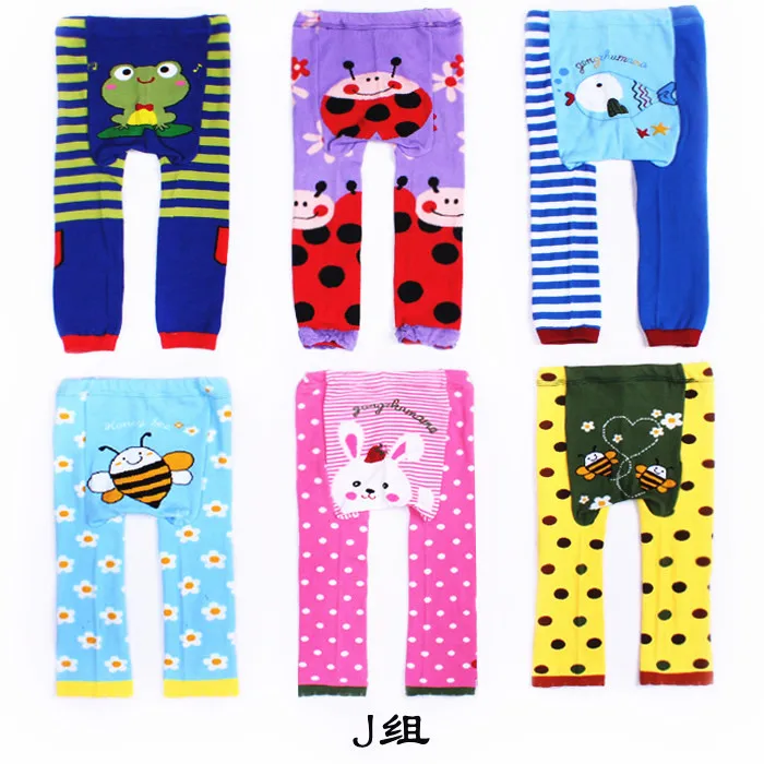 Детские весенние леггинсы на осень штаны с рисунками животных брюки для