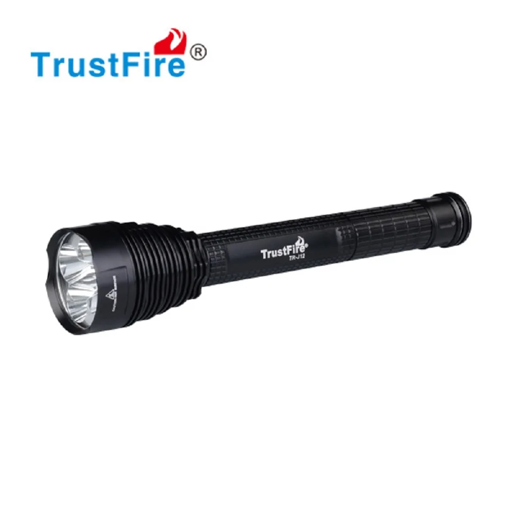 TrustFire J12 T6 светодиодный тактический фонарь 4500LM мощный с Водонепроницаемый 18650/26650