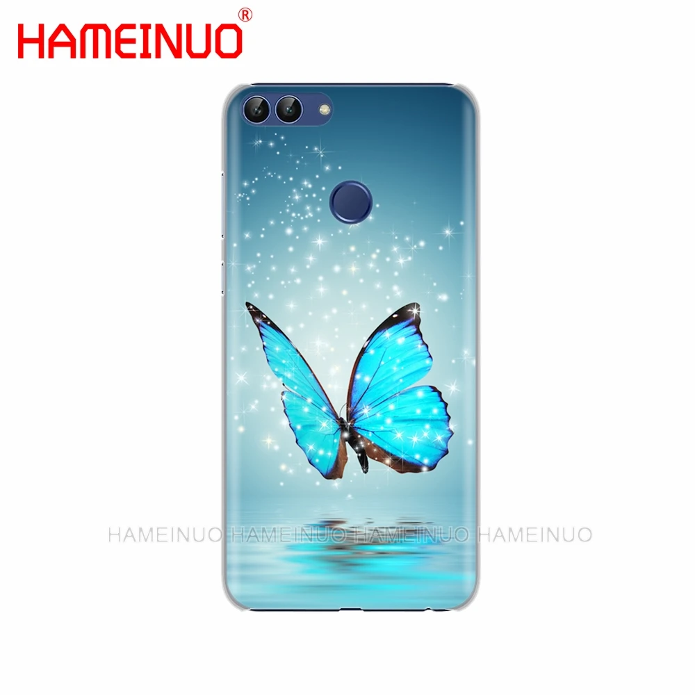 HAMEINUO бабочка на белых розах Цветок сотовый телефон чехол для huawei Honor Y5 7C Y625 Y635 Y6 Y7 Y9