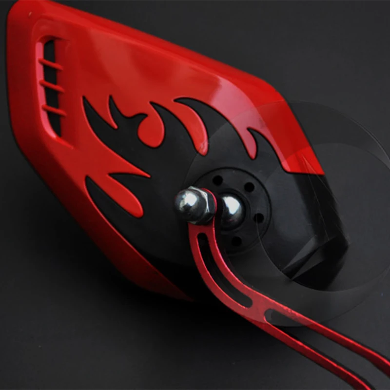 Мотоциклетное зеркало заднего вида 10 мм 8 положительный мотоцикл скутер Кафе racer