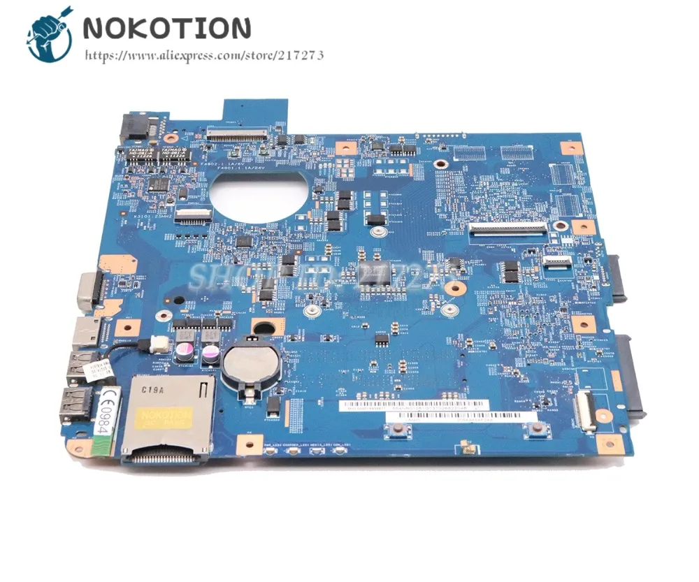 Материнская плата NOKOTION для ноутбука Acer aspire 4752 4755 MBRPT01001 JE40 HR MB 10267-4 48.4IQ01.041