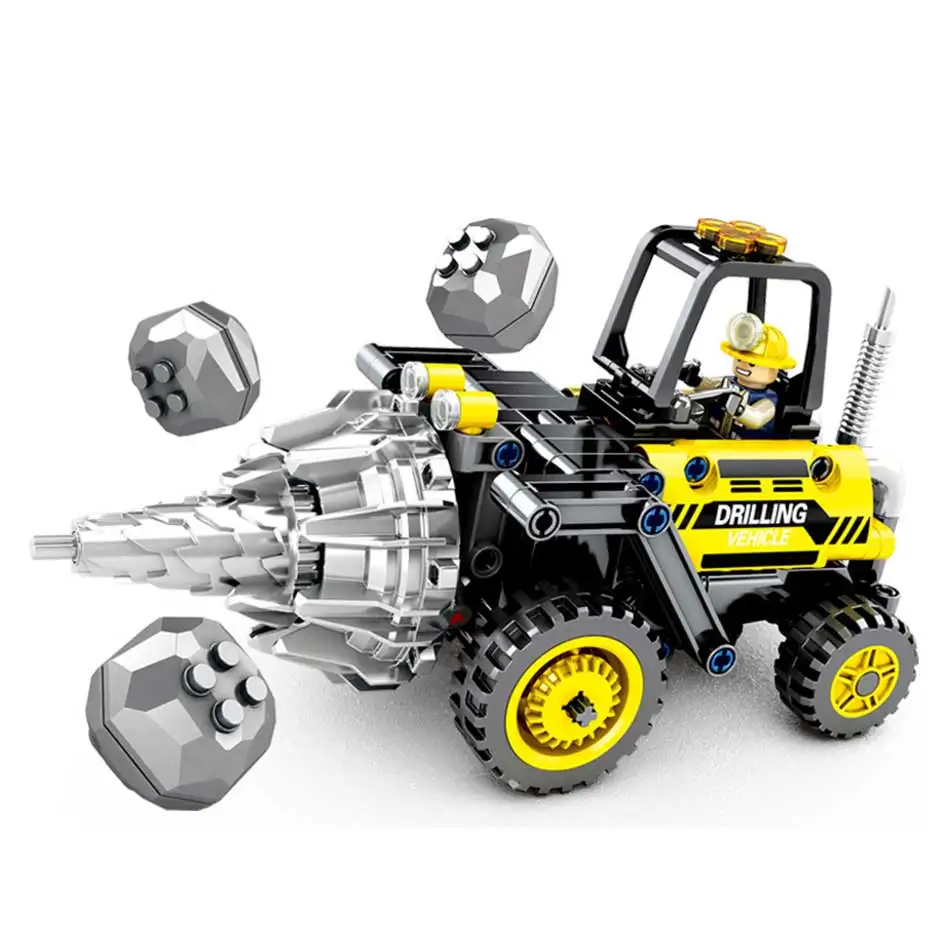 Инженерный бульдозер кран технология грузовик совместимые Legoings строительные