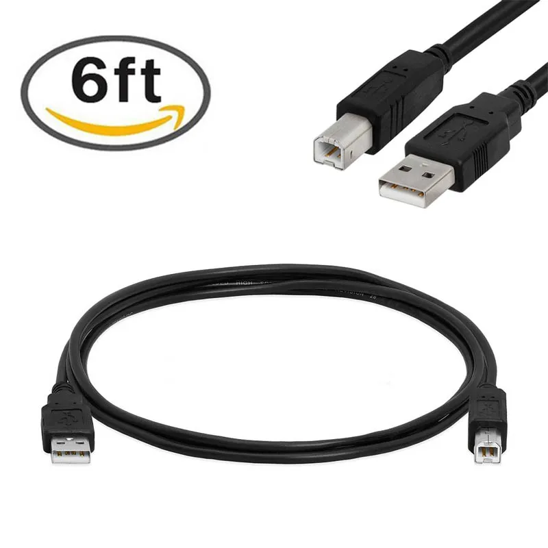 Новый 1 8 M высокоскоростной USB 2 0 A к B Принтер Сканер кабель WIF66|Кабели передачи