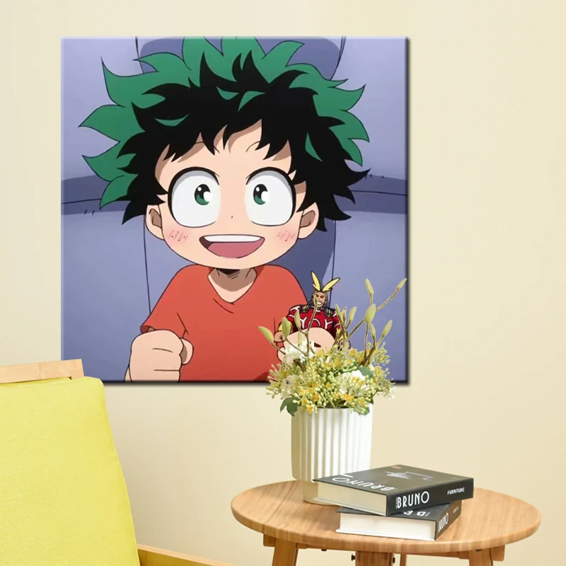 

anime poster my hero academia coloring by numbers painting by numbers on canvas pictures by numbers wall poster