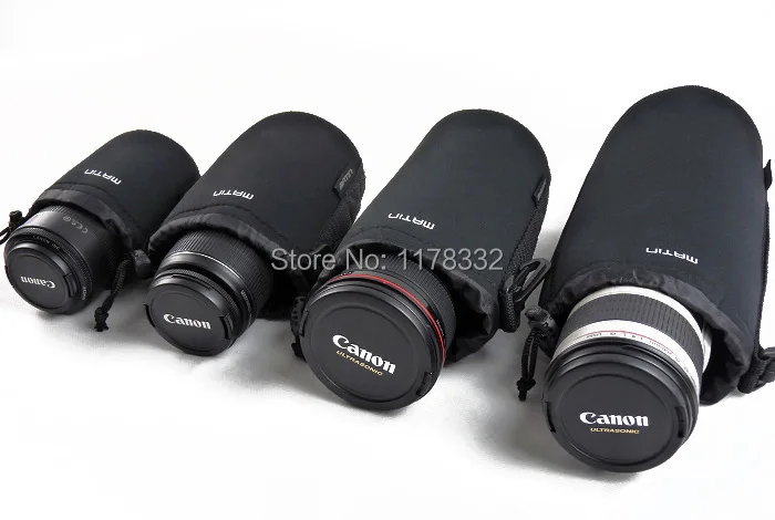 Неопреновый мягкий чехол для объектива камеры DSLR Sony S/M/L/XL | Электроника