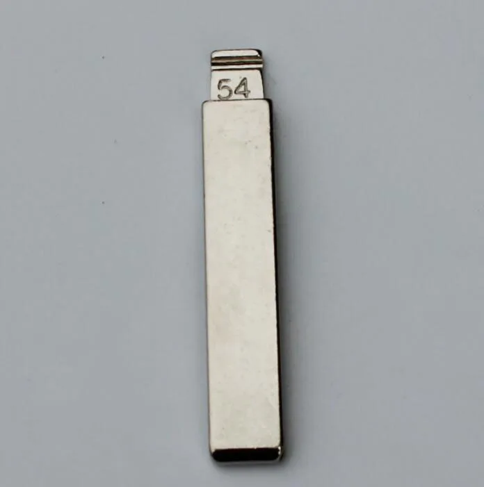 54 # запасное откидное полотно дистанционного ключа Автомобильный ключ пустой для