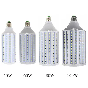 B22 E26 27 E40 50 Вт 60 Вт 80 Вт 100 Вт Светодиодная лампа 5730 лампа Энергосберегающая лампа-кукуруза садовая лампа Внутренний светодиодный светильник современный Туалет