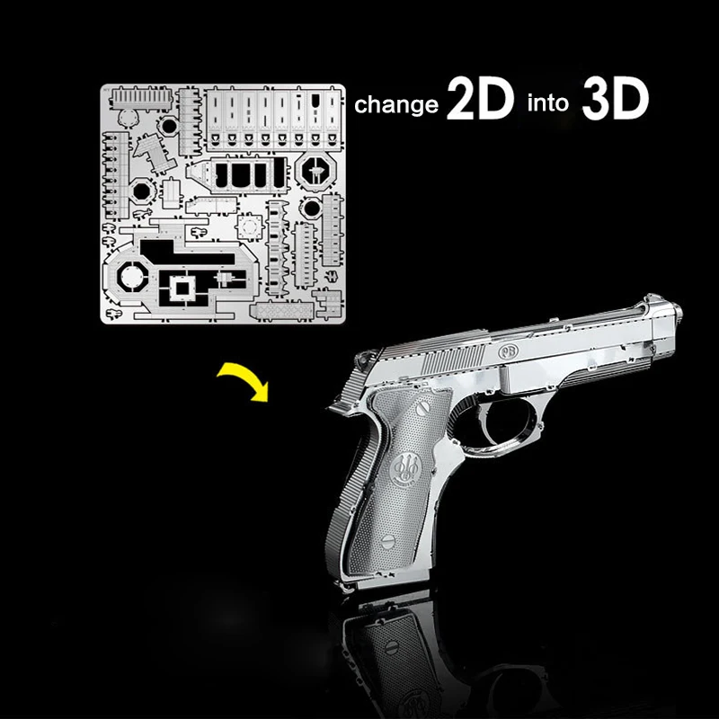 

3D Metal Assembled Model Simulation Adult Educational Toys Model Collection Souvenir Decoration W11102