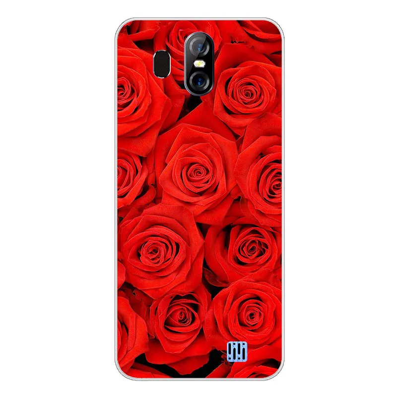 Мягкий силиконовый чехол для телефона Homtom S16 с красочным принтом мягкий из ТПУ S