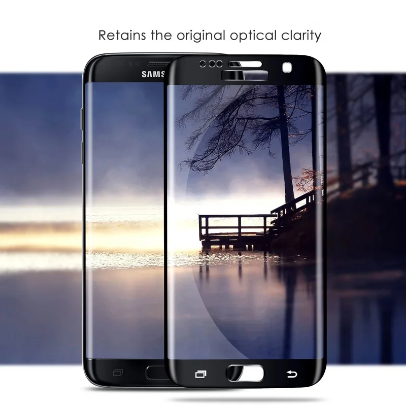 3D изогнутый край Стекло для samsung Galaxy S8 G950 9 H полное покрытие закаленное + плюс G955