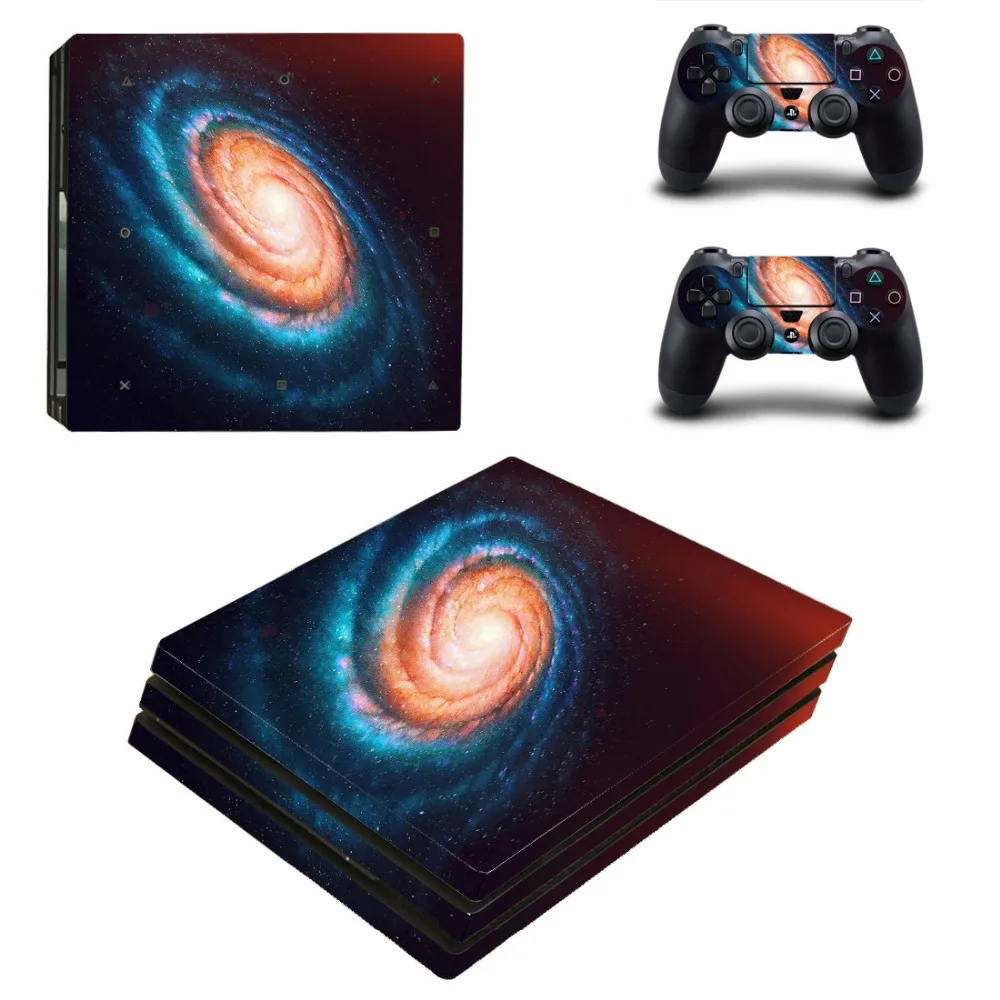 Звездная кожа для Playstation 4 PS4 Pro консоль и контроллер Скины Виниловые наклейки
