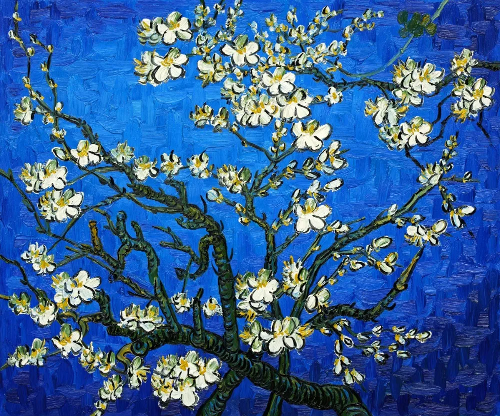 Vincent Van Gogh ручная роспись маслом холст Репродукция художественные ветви с цветком
