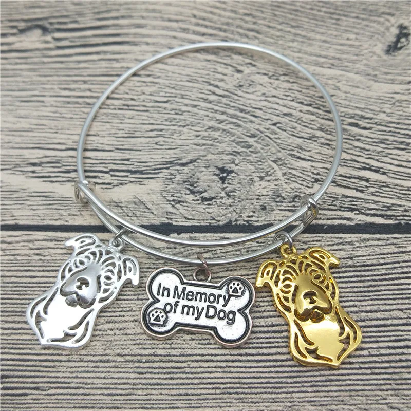 Модные новые браслеты в стиле Стаффорда Бультерьера милые женские модные