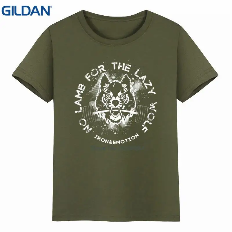 Fit свободного покроя футболки сплошной цвет эмоции голодный волк о-образным